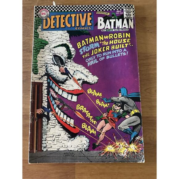 DC Comics, Detective Comics (Batman), #365 & #370 / .12 issues 1967 FAIR VINTAGE - Picture 10 of 16